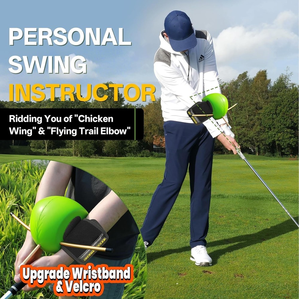 The Connector Golf Training Aid in Improving Hand Positioning, Smart ?green