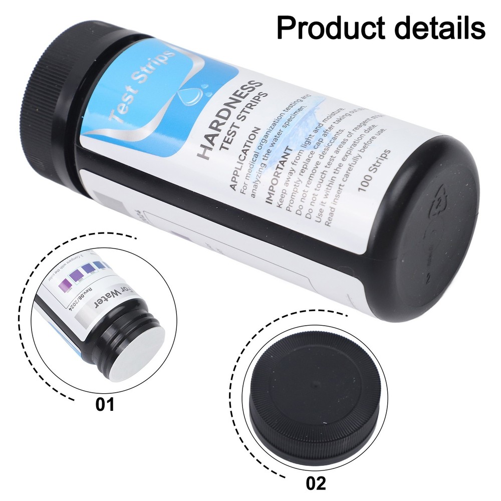 Test Strips Hardness Test Strips Quality 0-425 PPM Quick & Easy Testing