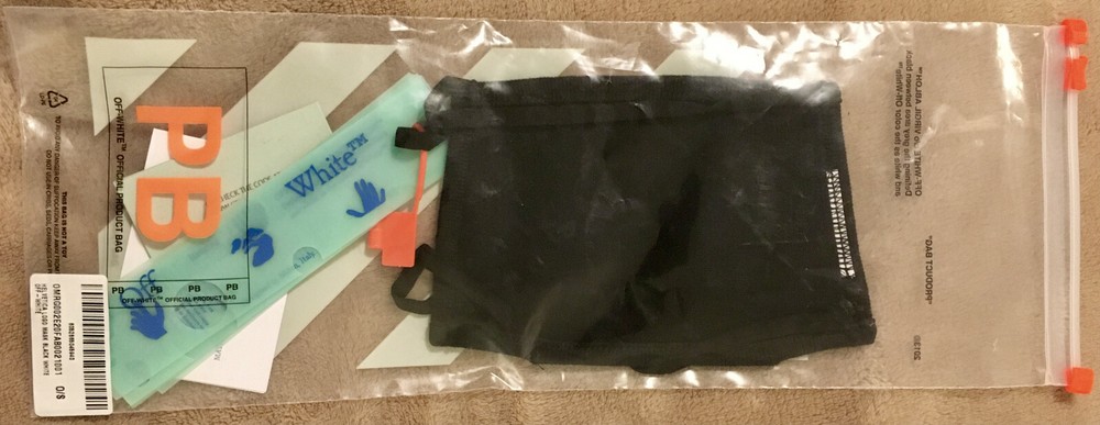 Off White Logo Face Mask - 100% Authentic! - IN HAND!