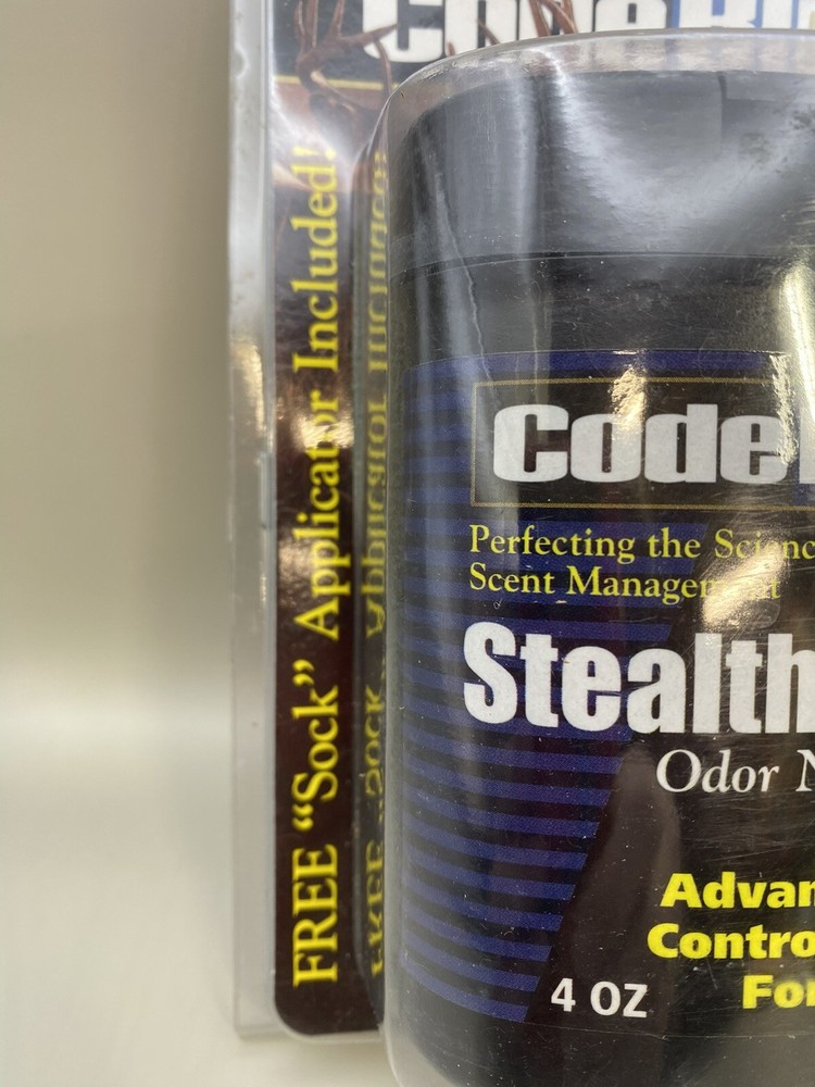 CODE Blue Stealth Dust Odor Neutralizer From Code Blue 4 oz New Old Stock