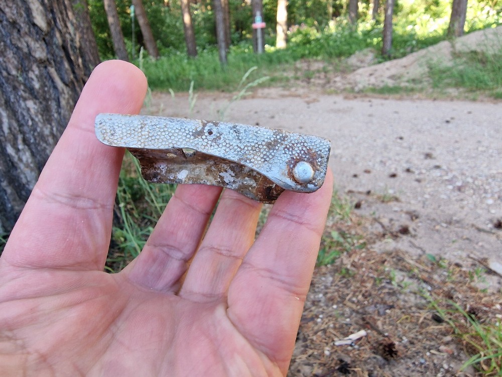 WW2 Original German Buckle Front Item Relic.