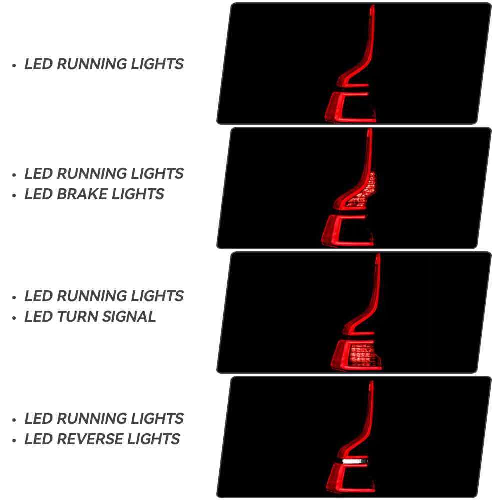 Full LED Tail Light For 2018-2023 Volvo XC60 Brake Outer Left Driver Side