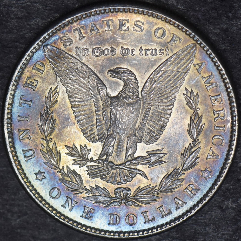 1885 Morgan Silver Dollar Nicely Toned - ✪COINGIANTS✪