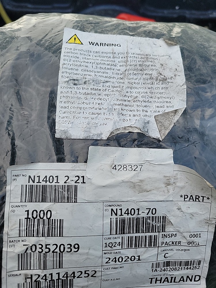 (20) Firetech Collar O-Ring 428327AS