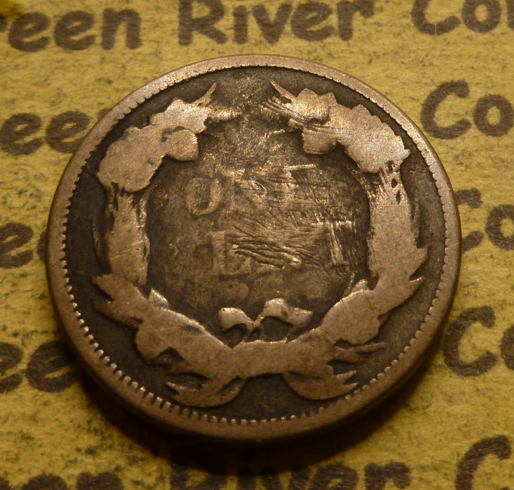 1857 Flying Eagle Cent Coin #M20-A Rare