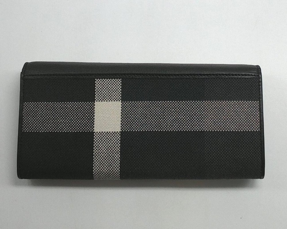 Blue Label Crestbridge Long Wallet Black