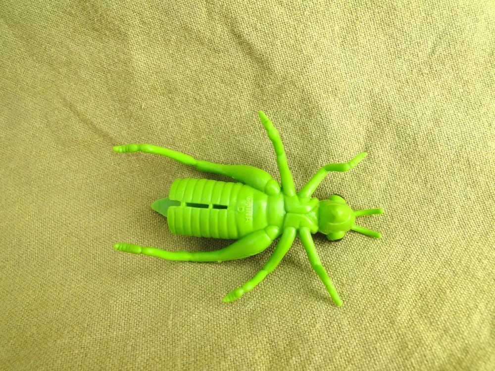 Green Cricket Finger Puppet (Please Read Description)