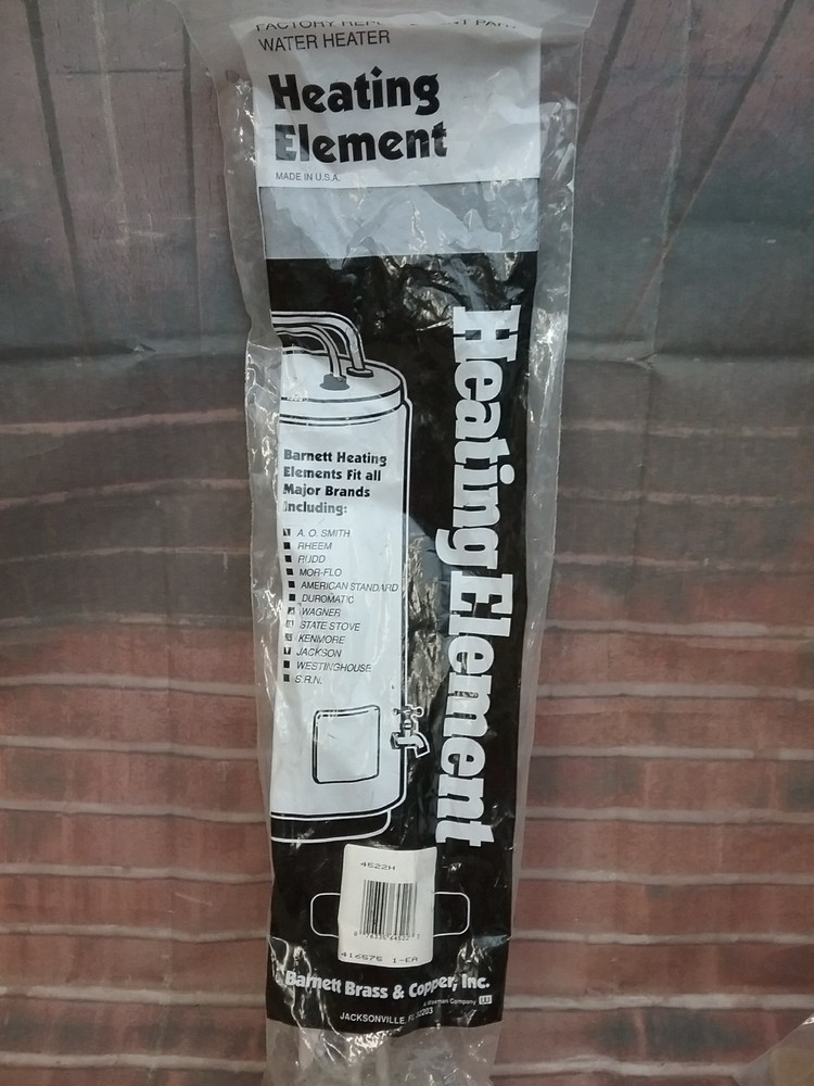 Barnett Brass & Copper, INC 4522H, 416575 Water Heater Heating Element