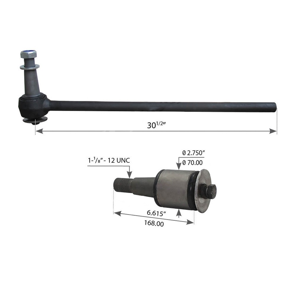 TORQUE ROD SPACER END