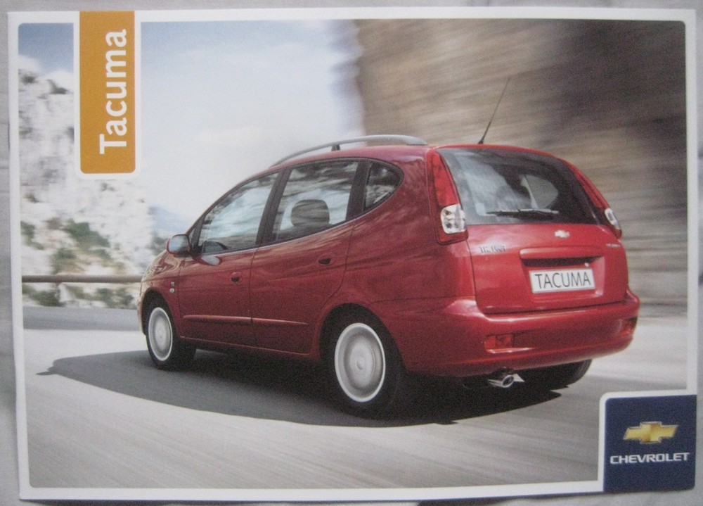 2007 Chevrolet Tacuma Brochure