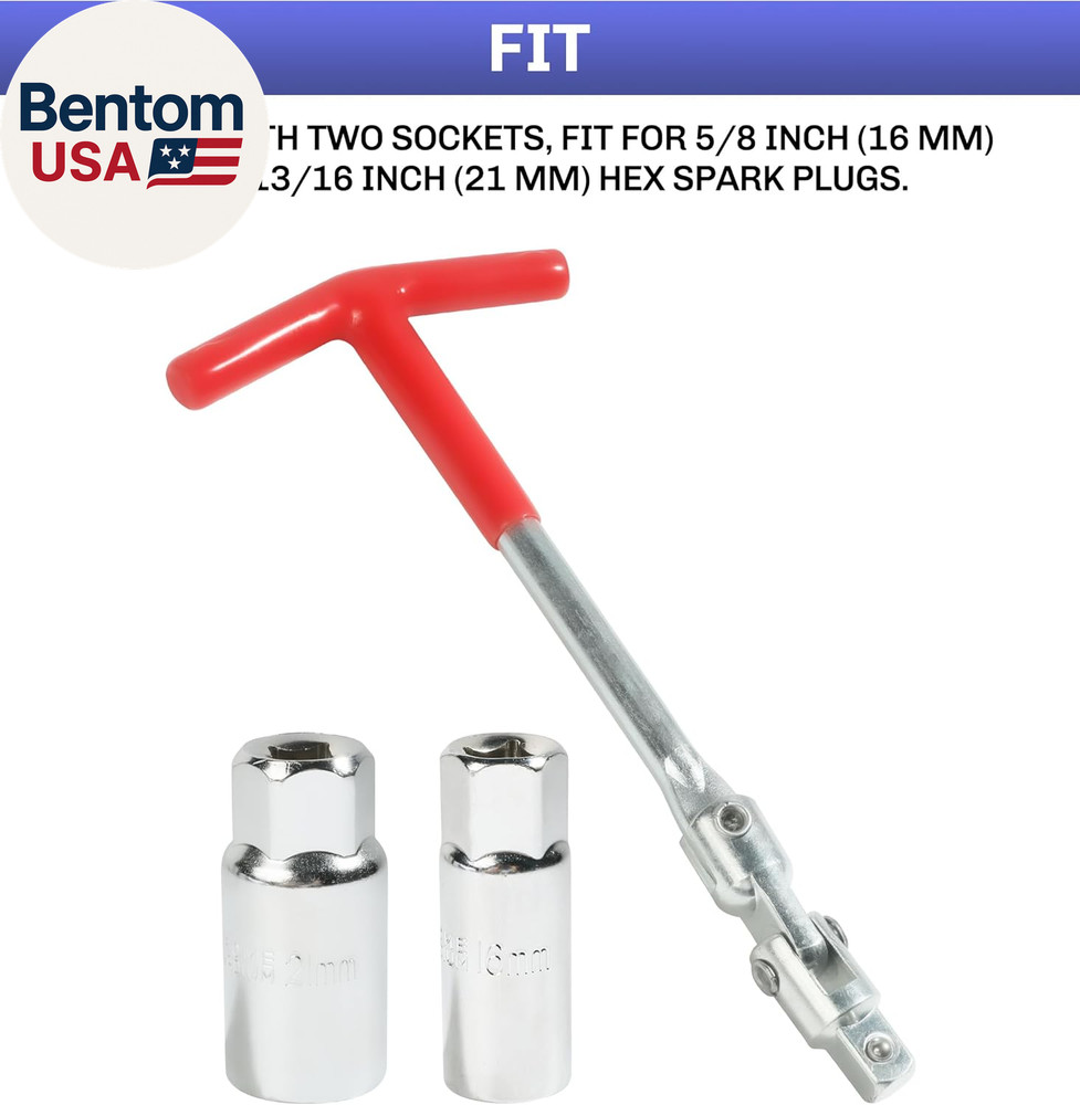 Spark Plug Tool,Spark Plug Removal Tool,Spark Plug Socket Wrench,Car Accessories