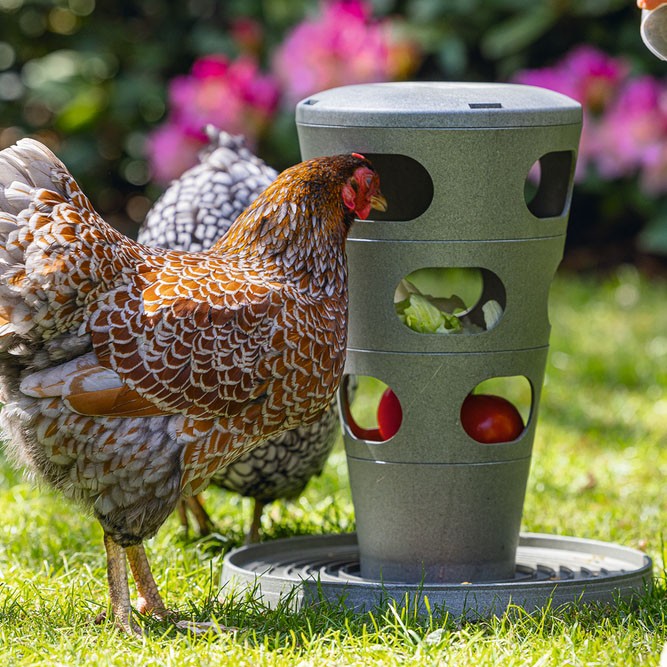 FEED TOWER FOR CHICKENS 100 % RECYCLED