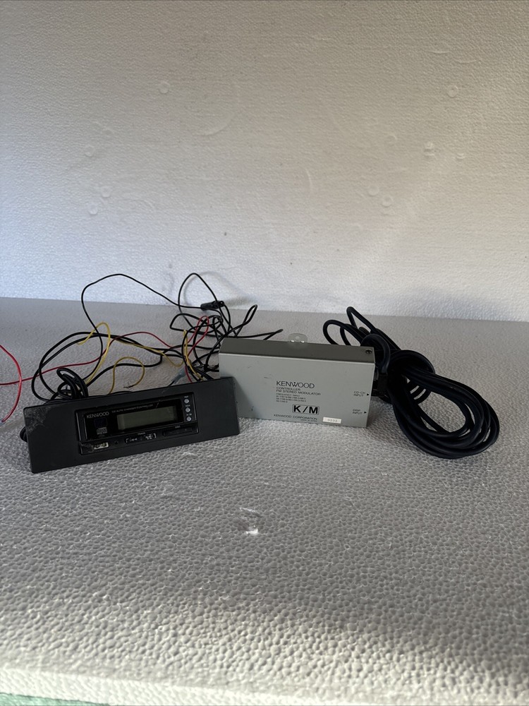Kenwood Controller FM Stereo Modulator with Display And Cables