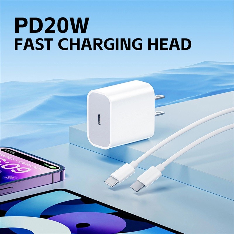 3Pack 20W PD Fast Charger For iPhone USB-C Quick Charging Adapter Kit