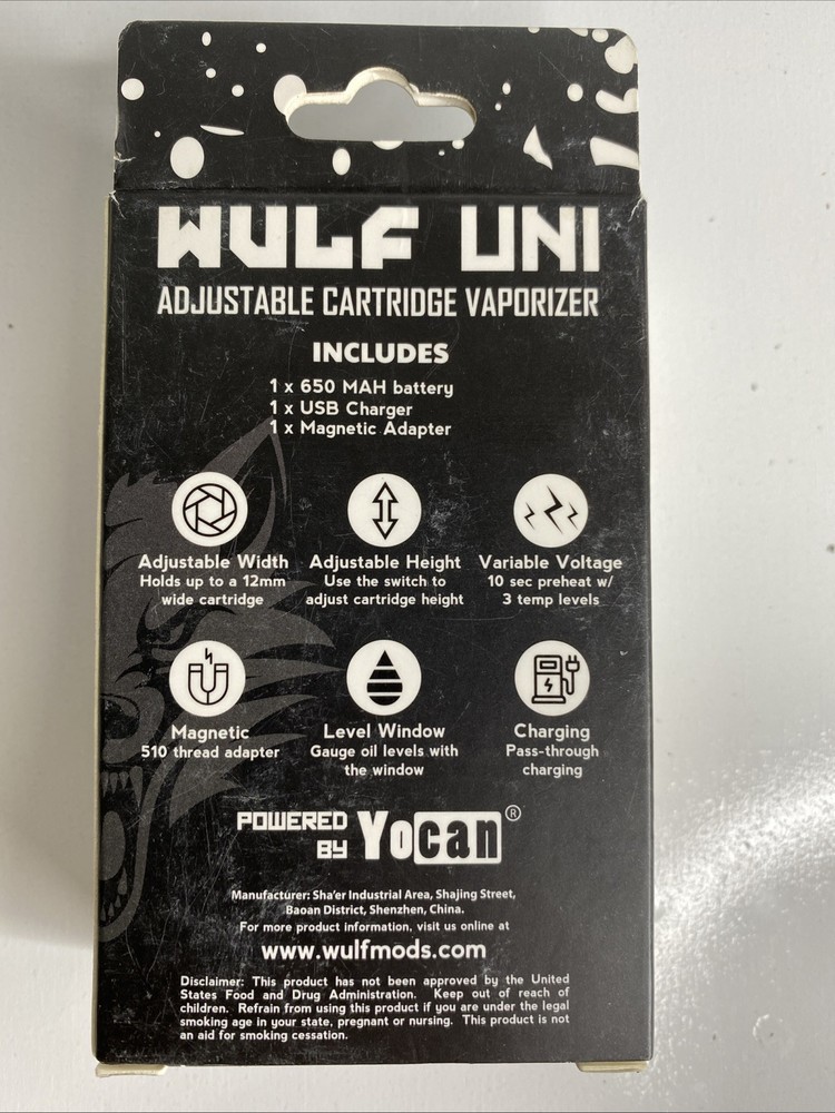 Wulf Uni Limited Edition Adjustable- Black