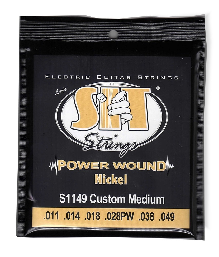 Guitar Strings Electric Power Wound SIT Custom Medium Set S1149