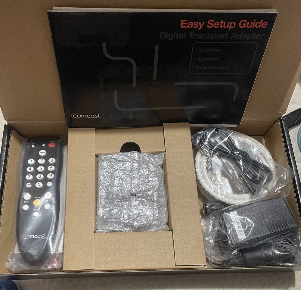 Comcast Digital Transport Adapter Self-Installation Kit