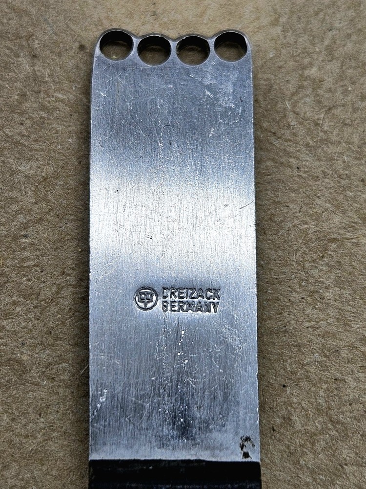 Lemon Scraper Kitchen Accessory Stainless Steel Dreizack Germany