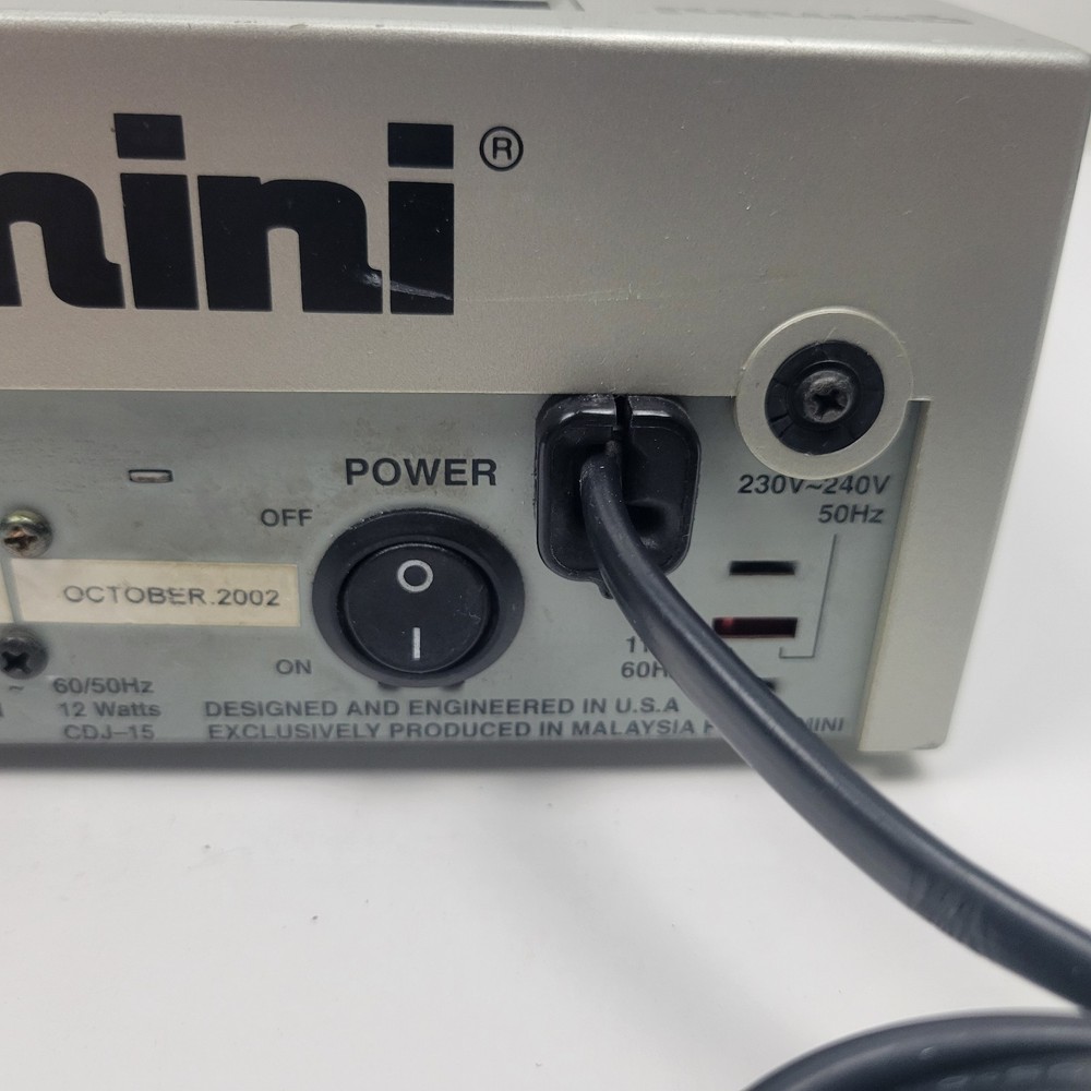Gemini CDJ-15 Professional CD Player DJ Equipment - Tested & Working