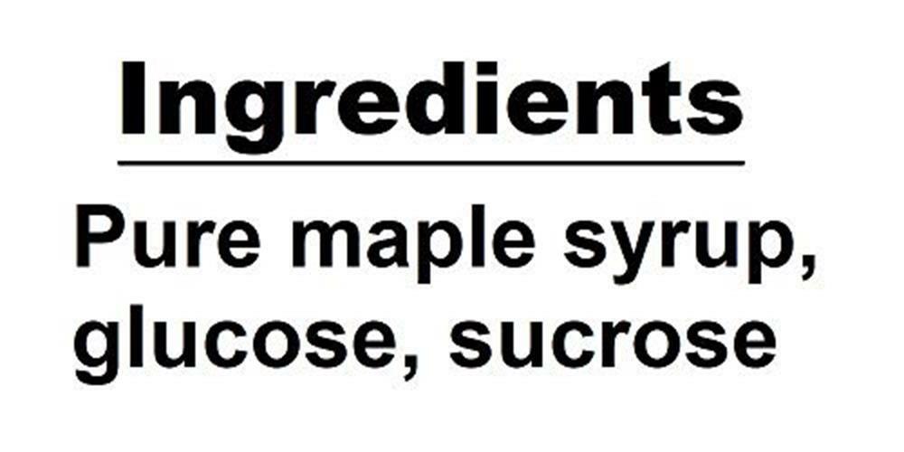 Maple Drops Hard Candies 1 lb Made with Real Syrup Assorted Sizes