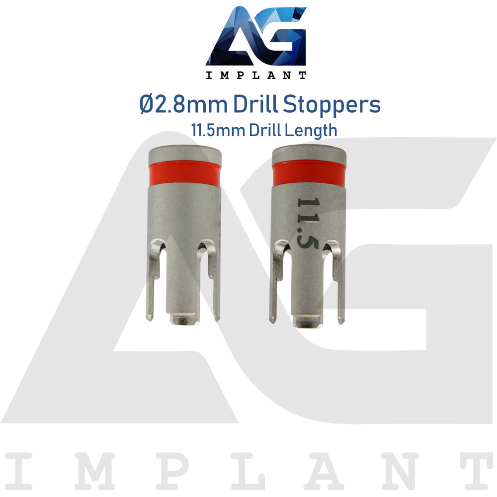 10 Drill Stoppers Ø2.8mm External Irrigation Tools Dental