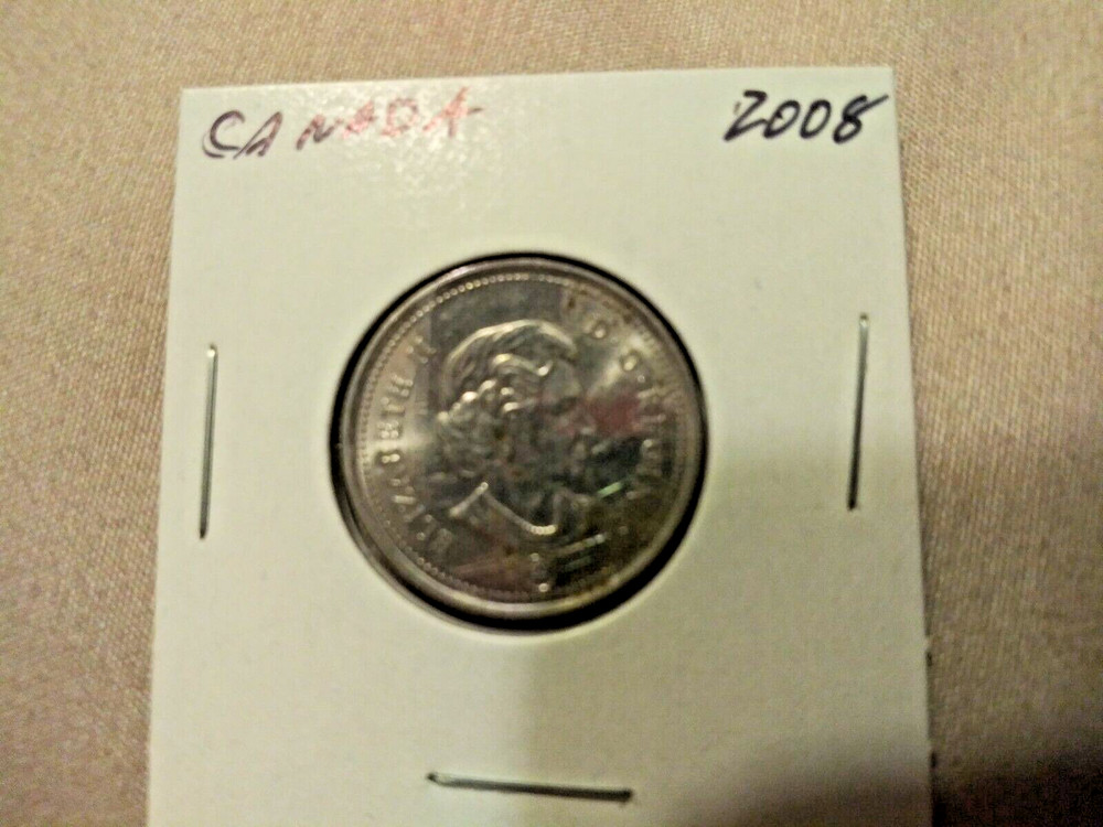 2008 CANADA QUARTER--FREE SHIP--HIGH GRADE.