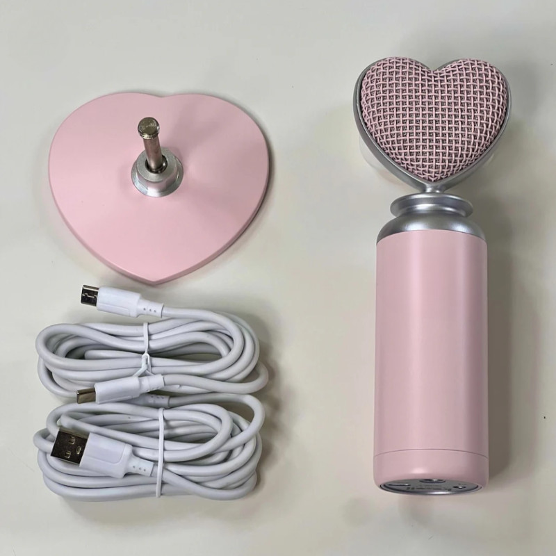 Kawaii USB desktop Recording Mic Studio Quality Microphone Condenser Computer PC