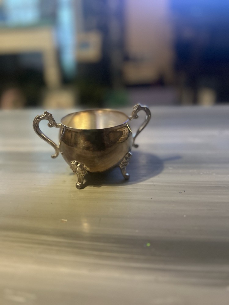 Leonard, Silver Plated,footed Sugar Bowl