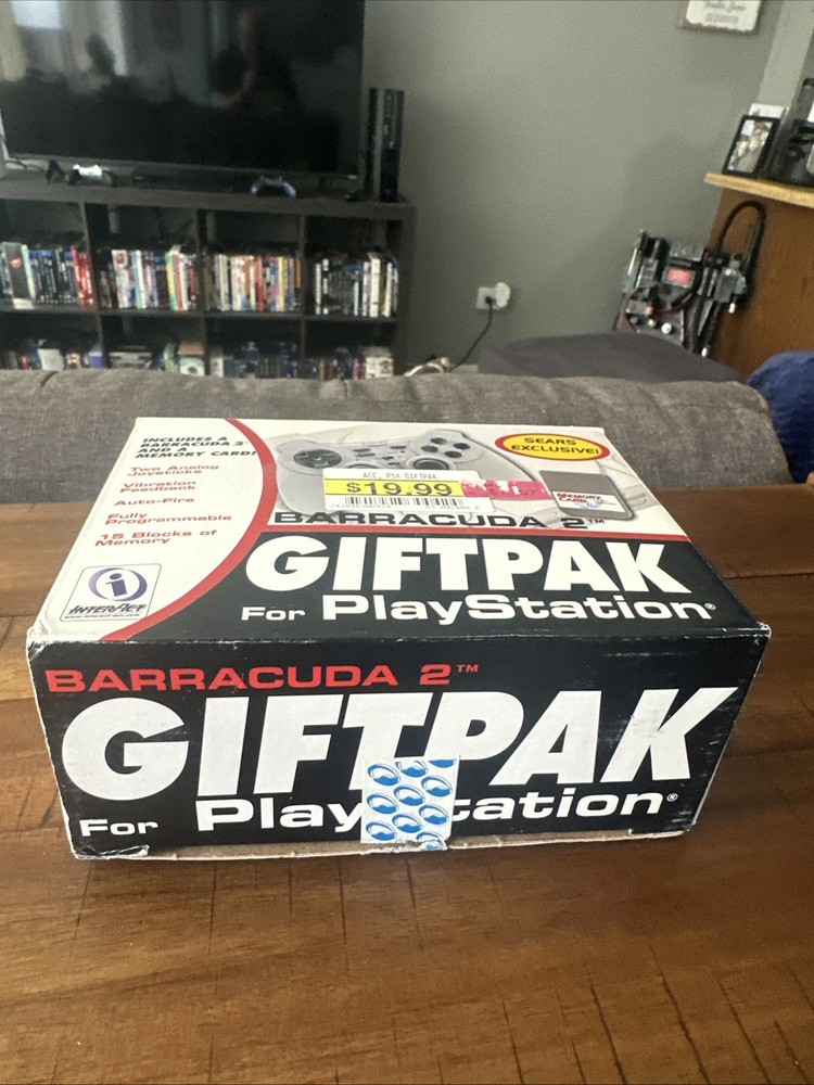 NEW Barracuda 2 giftpak for playstation (includes controller & memory card) NOS