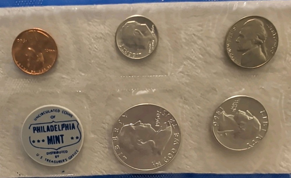 1961 P&D Mint Set .900 Silver