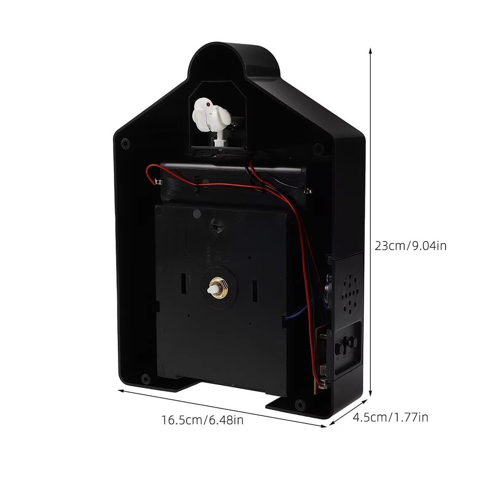 Cuckoo Clock Pendulum Movement Retro Design Decoration Replacement Kit