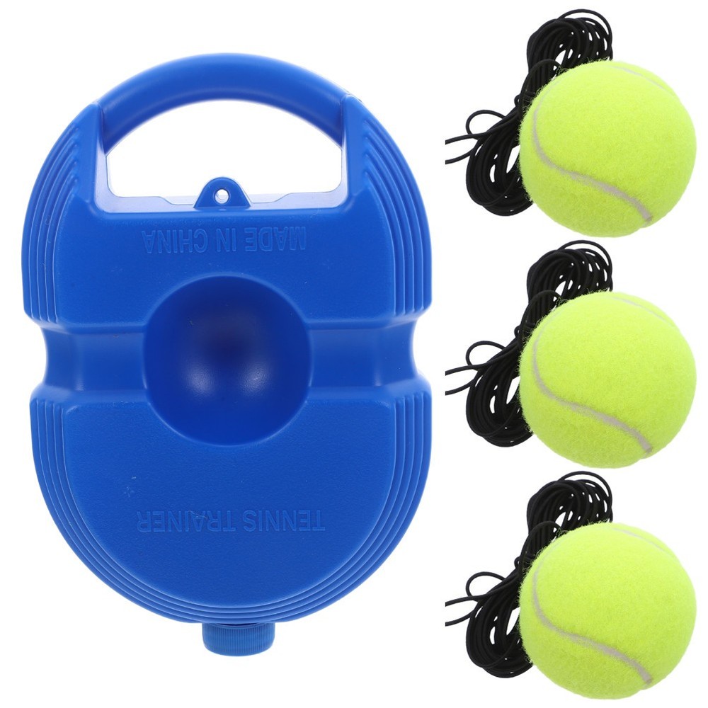Tennis Trainer Rebounder Set With High Bounce Non Base Elastic String