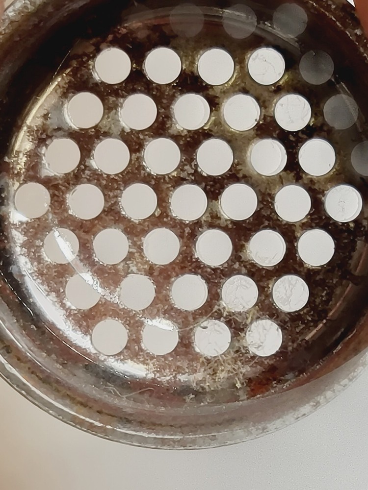 Small Rusted Strainer Grid Strainers 3/4" 5pc