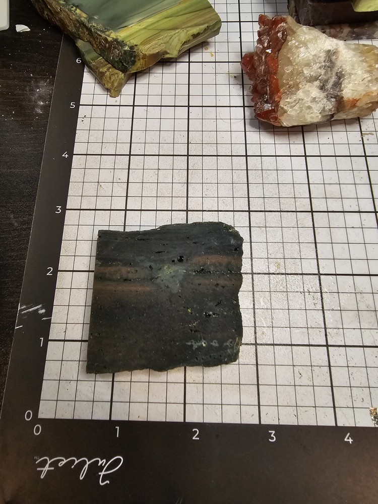 Ocean Wave Jasper Slab 71g 9mm