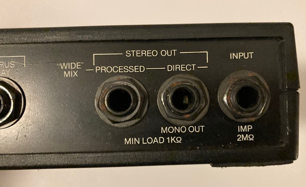 Rockman Stereo Chorus/Delay Micro Rack Guitar Module 1986 Tom Scholz SR&D Tested