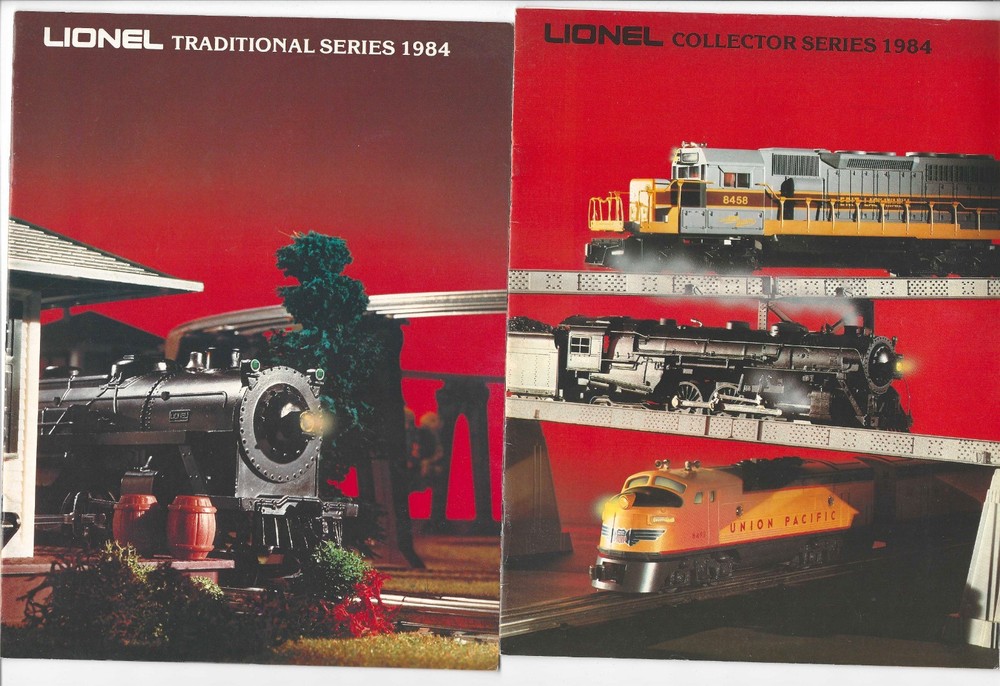 1984 Lionel Traditional & Collector Series Catalogs - Great Condition