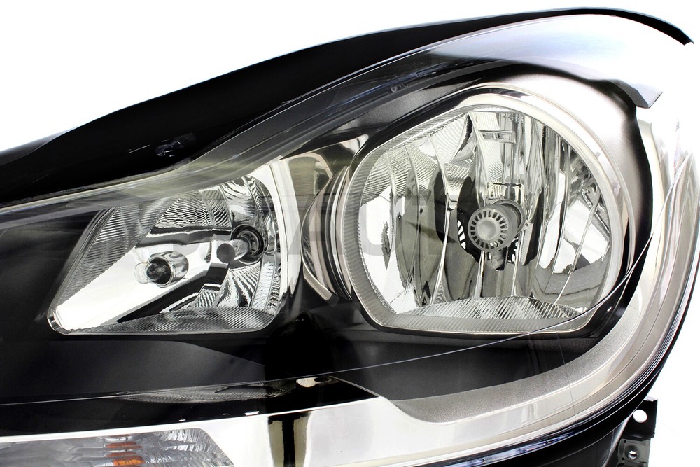For 2012-2015 Mercedes Benz C Class Coupe Headlight Halogen Set Pair