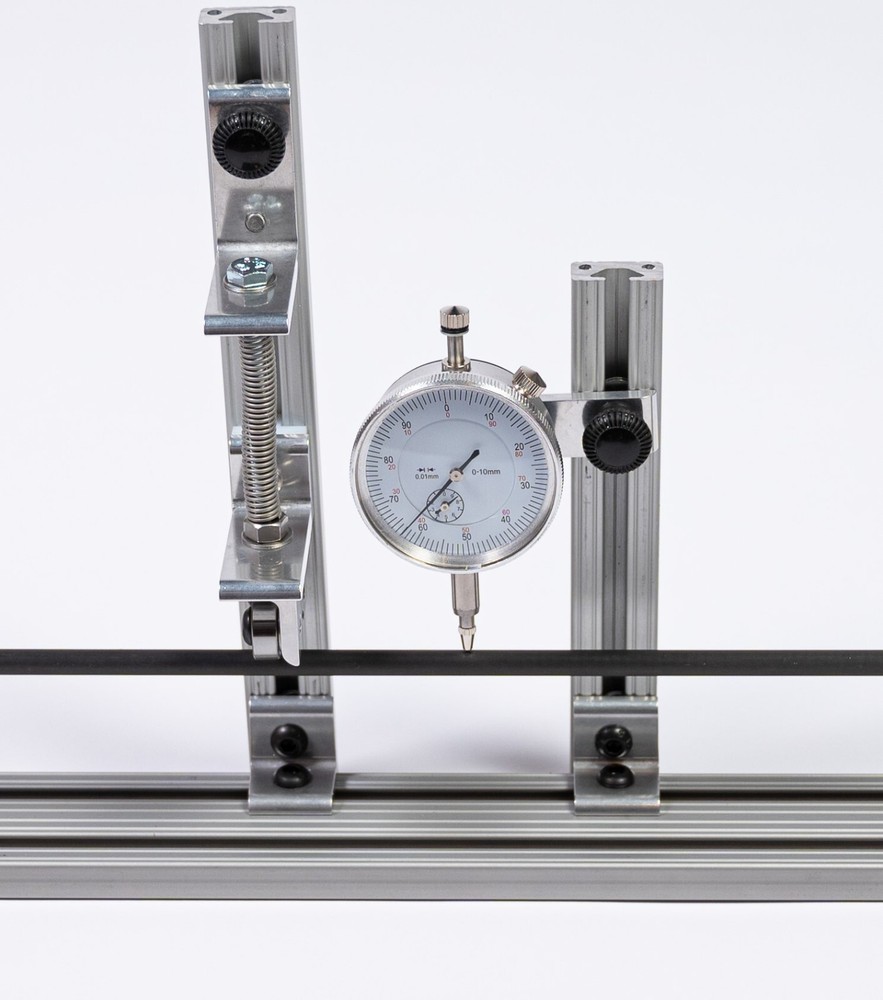 Spine and arrow tester . ram