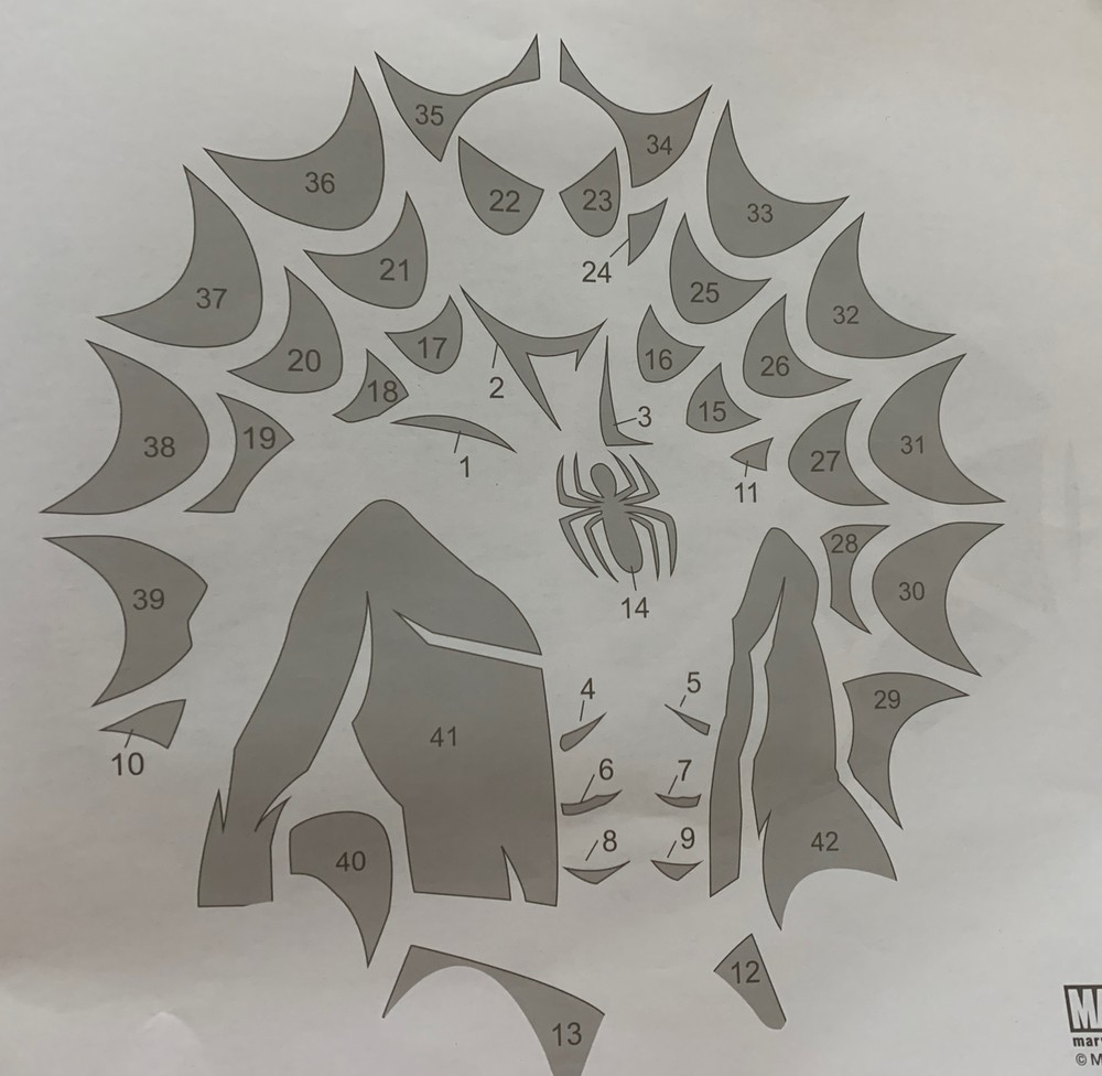 Spider-Man Pumpkin Masters - small tools carving kit 15pc