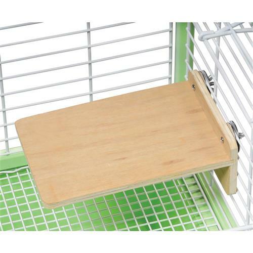 Wood Side Platform (Small) - Cage Shelf - Sugar Glider, Squirrel, Hamster