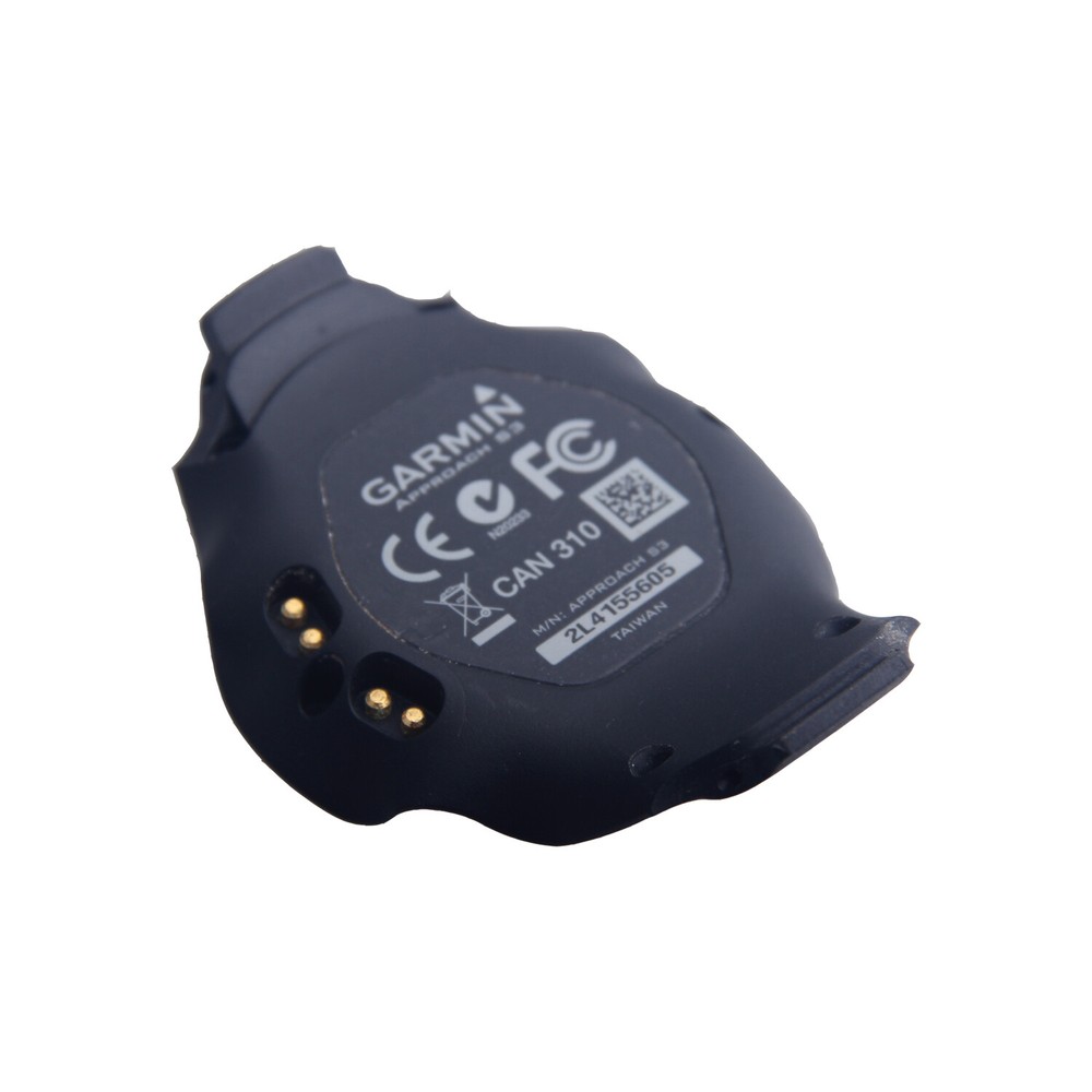 Black Back Case Bottom Cover with Battery Black for Garmin Approch S3
