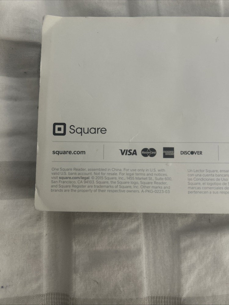 Credit Card Square Reader for magstripe headset jack