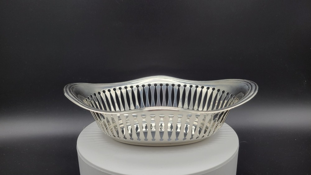 Vintage MAUSER STERLING SILVER PIERCED BOWL