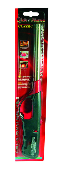 Click N Flame MULTI PURPOSE LIGHTER Kitchen Barbecue BBQ Refillable Camping NEW!