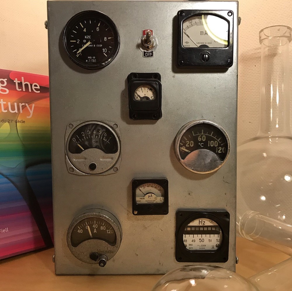 ‘Test Lab’ Upcycled feature lamp