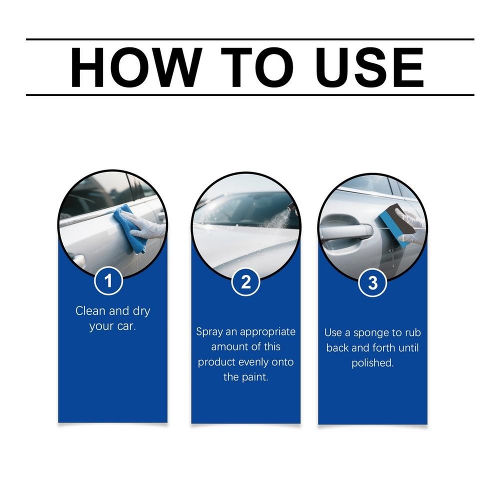 2026 New Car Coating Spray,3 in1 Multi-functional Quick Effect Coating Agent US