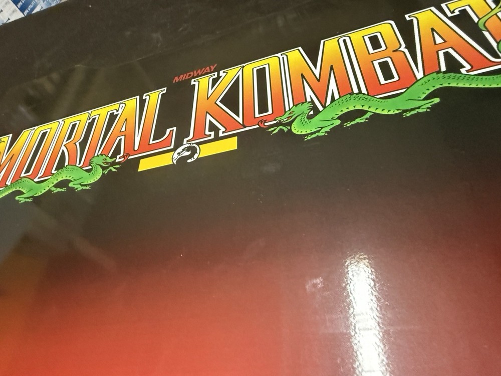 Arcade 1UP Mortal Kombat 30th Anniversary Riser Panel rM Only