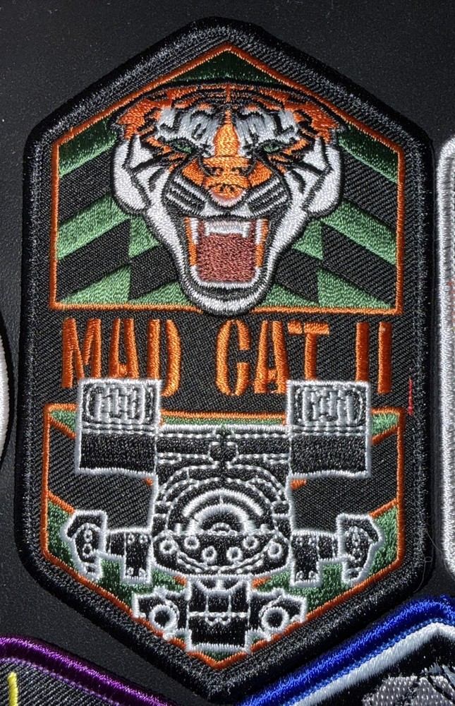 MadCat mk II Embroidered Patch BattleTech Virtual World Authentic