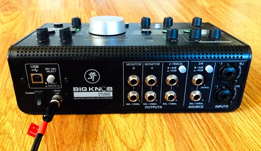 Mackie Big Knob Studio 4x3 Studio Monitor Controller Interface Fully Works