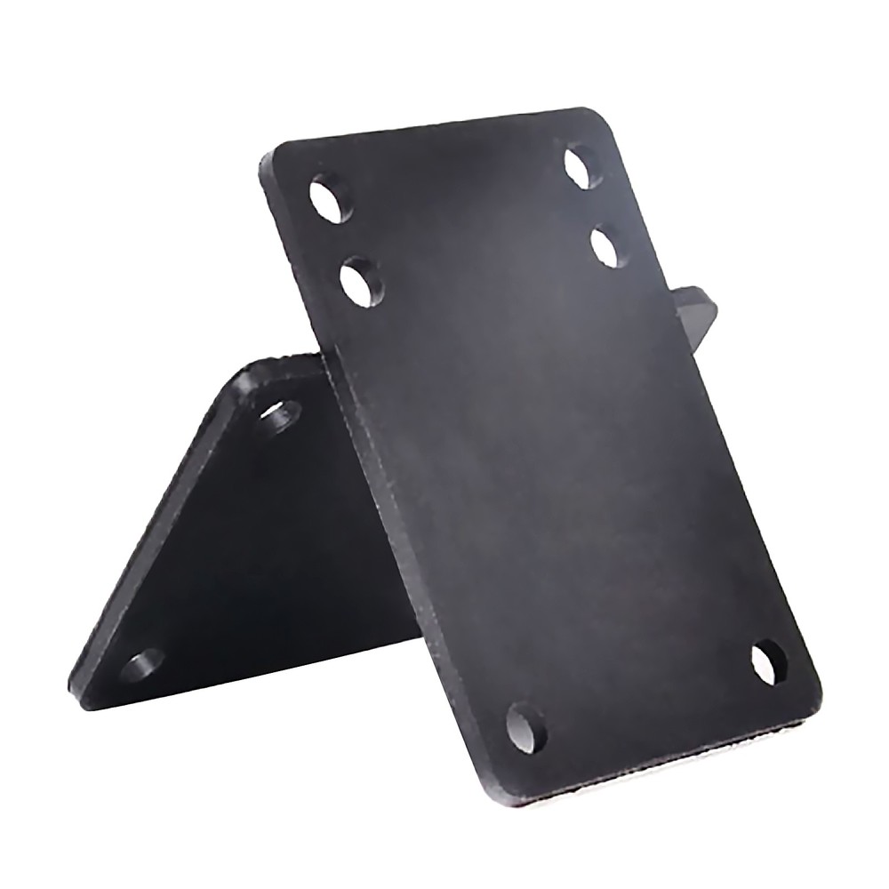 Black 3mm Soft Skateboard Riser Shock Pads Longboard Shock Pads 2pcs/Set